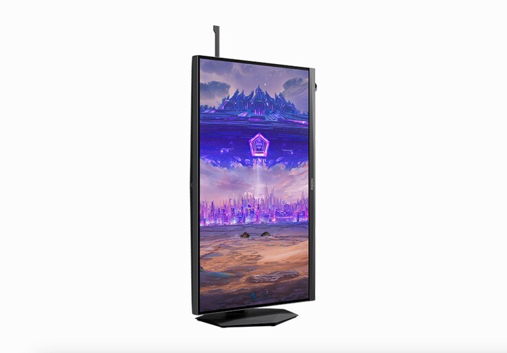 Il monitor AOC Agon Pro può inoltre ruotare di 90°. 