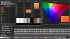 CalMAN: ColorChecker (calibrato)