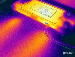 Il ventilatore scarica in alto