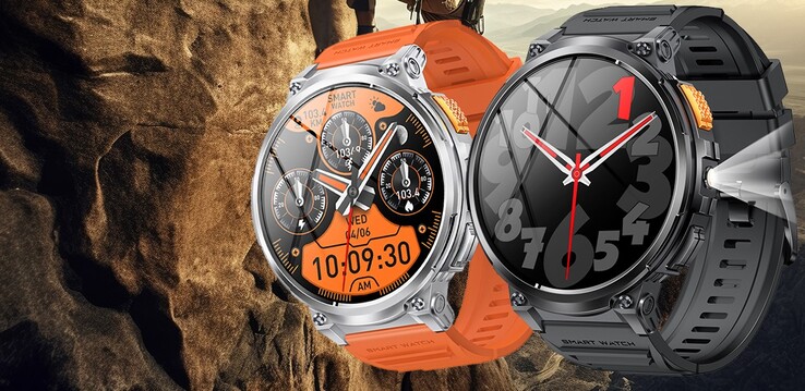 Lo Smartwatch viene venduto in due versioni di colore (Bildquelle: Rogbid)
