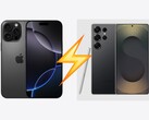 Il Samsung Galaxy S25 Ultra ha dato filo da torcere all'iPhone 16 Pro Max nel test di velocità di PhoneBuff. (Fonte immagine: Apple, Samsung, modificato)