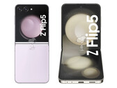 Si dice che Galaxy Z Flip sarà disponibile in Europa per la prima volta quest'anno con 512 GB di memoria. (Fonte immagine: @rquandt - modificato)