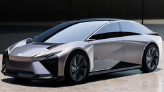 Lexus LF-ZC berlina elettrica: più snella della Mercedes EQS.