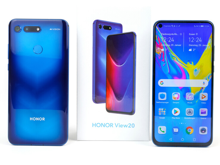 Uno sguardo all'Honor View 20 e alla sua confezione