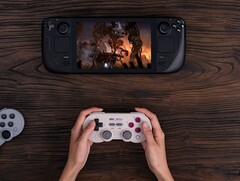 Il controller Bluetooth 8BitDo SN30 Pro è compatibile con SteamOS e altri sistemi operativi. (Fonte: 8BitDo)