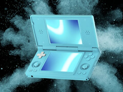 Anbernic RG DS può emulare Nintendo DS e Nintendo 3DS in modalità orizzontale o verticale, con l'inserimento dello stilo sul display inferiore. (Fonte: Anbernic)