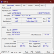 CPU-Z Scheda madre