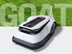 Il robot rasaerba ECOVACS GOAT G1 è dotato di doppia telecamera e sensori ToF. (Fonte: ECOVACS)