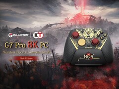 Il PC GameSir G7 Pro 8K - Nioh 3 Edition ha una frequenza di polling di 8.000 Hz.