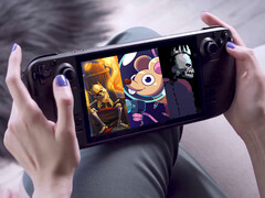 La nuova collezione di giochi 15 per 15 ha un valore totale al dettaglio di 158 dollari. Nella foto: Steam Deck con la foto di copertina del bundle.