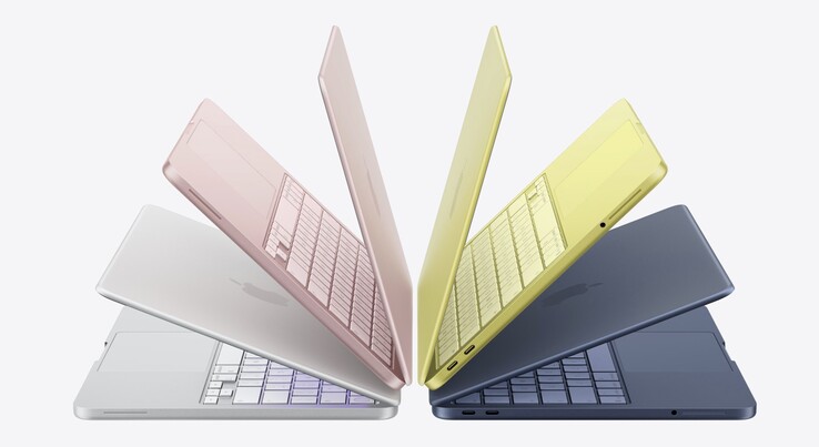 Il MacBook Neo è attualmente disponibile in quattro colori.