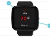 Il CGM K'Watch Glucose avvisa gli utenti con diabete quando i livelli di glucosio nel sangue sono alti o bassi. (Fonte: PKvitality - modifica)