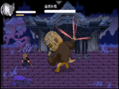 Un'istantanea della versione fan-made di Black Myth: Wukong 2D pixel. (Fonte immagine: 火山哥哥 via bilibili.com) 