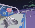 Immagine che mostra un rover su Marte. (Fonte immagine: Shape Shop)