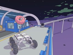Immagine che mostra un rover su Marte. (Fonte immagine: Shape Shop)