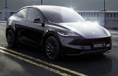 Come la Model 3 Highland, il facelift della Tesla Model Y del 2024 potrebbe introdurre due nuovi colori di vernice (Immagine: LaMianDesign)