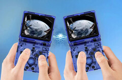 Anbernic ha puntato molto sui colori classici di Nintendo per il rilascio dell'RG35XX SP. (Fonte: Anbernic)