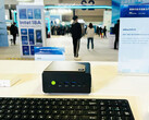 Il GMKtec EVO-T2 in mostra all'ultima Technology Innovation and Industry Ecology Conference di Intel. (Fonte: GMKtec)