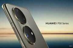 Teaser ufficiale della serie Huawei P50. (Fonte: Huawei)
