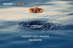 L&#039;HoverAIR Aqua. (Fonte: HoverAIR)