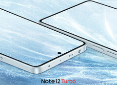 Il Redmi Note 12 Turbo avrà cornici relativamente sottili, anche rispetto agli smartphone di punta. (Fonte: Xiaomi)