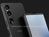 Si dice che l'Xperia 1 VI sia più corto ma più largo dell'attuale Xperia 1 V. (Fonte immagine: @OnLeaks &amp; Android Headlines)