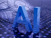 Un'immagine decorativa con la scritta "AI" (Fonte: Steve Johnson via Unsplash; ritagliata)