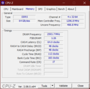 CPU-Z Memoria