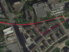 GPS test: Garmin Edge 500 - Giro intorno ad area residenziale