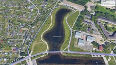 Prova di funzionamento del GNSS (41 mm): giro completo del lago