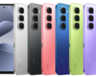 Infinix Hot 60i è disponibile nelle varianti di colore nero lucido, argento titanio, blu ombra, rosso neon, verde prato e viola soul eye (fonte: Infinix)