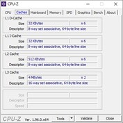 Lenovo IdeaPad Flex 5 CPU-Z: Scheda Cache