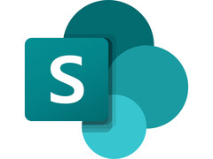 Un logo di Microsoft SharePoint in evidenza su uno sfondo bianco. (Fonte immagine: Microsoft)