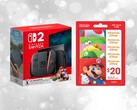 Bundle Switch 2 Mario Kart World con carte regalo Nintendo eShop (Fonte: Nintendo of America, Sam's Club con modifiche)
