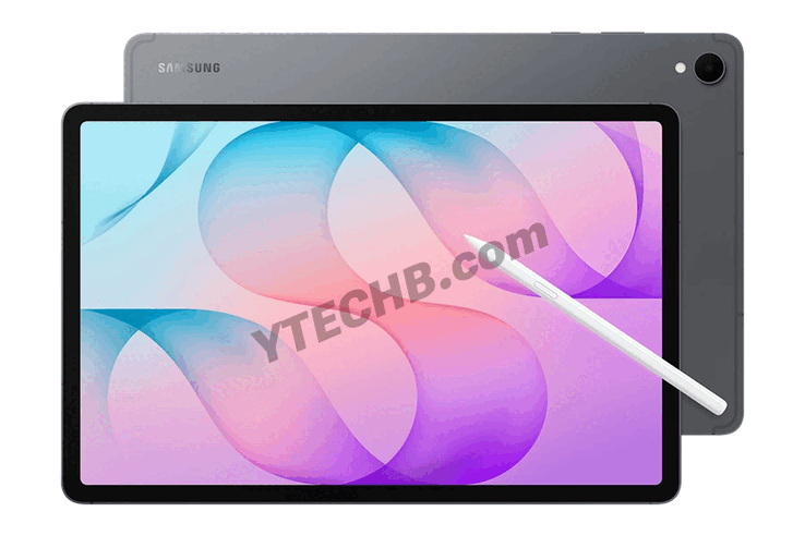 Immagine trapelata del Galaxy Tab S12+ nella finitura grigia