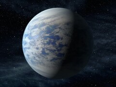Illustrazione d'artista di Kepler-69c. (Fonte: NASA Ames/JPL-Caltech/T. Pyle)
