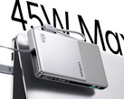 Il nuovo power bank ha un piccolo schermo sul lato. Nella foto: un'immagine promozionale che mette in evidenza il supporto alla ricarica rapida da 45 W.