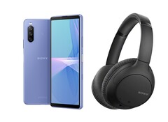 Sony offrirà il WH-CH710N in bundle con i preordini dell&#039;Xperia 10 III. (Fonte immagine: Sony)