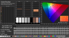 CalMAN: ColorChecker (calibrato)