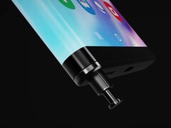 Samsung ha brevettato il design di uno smartphone con un display avvolgente. (Fonte: LetsGoDigital & Technizo Concept)