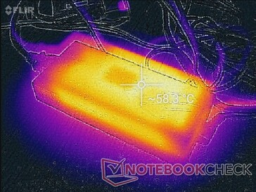 L'adattatore AC può diventare molto caldo dopo un'ora di gaming