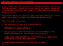 Un nuovo ransomware può criptare la partizione di avvio EFI di un'unità. (Fonte immagine: ESET Security)
