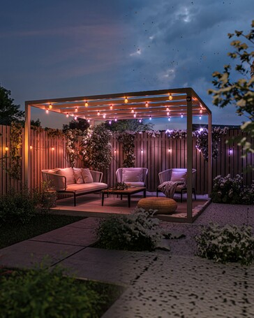 Philips Hue Festavia, luci a globo. (Fonte: Philips)