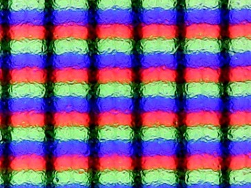 Superficie opaca e griglia di pixel RGB