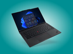 Il ThinkPad E14 Gen 8 integra le caratteristiche classiche dei ThinkPad, tra cui il TrackPoint e i tasti freccia di dimensioni standard.