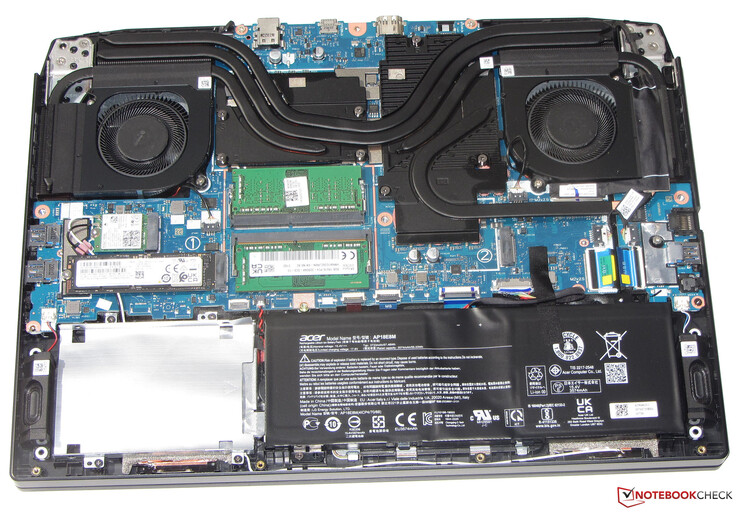 Hardware dell'Acer Nitro 5