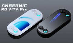 Anbernic RG Vita Pro sarà disponibile in due colori.
