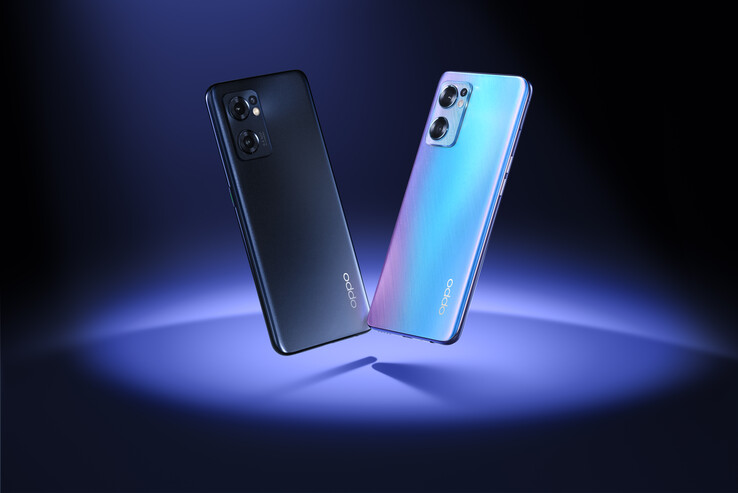 Il Find X5 Lite è disponibile nelle colorazioni Startrails Blue o Starry Black. (Fonte: OPPO)