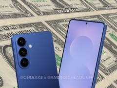 Il modello vaniglia Galaxy S26 avrebbe un layout della fotocamera posteriore leggermente modificato. (Fonte immagine: OnLeaks, Pixabay, modificato)