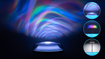 Lampada da terra Govee Uplighter a tre zone (Fonte: Govee PR)